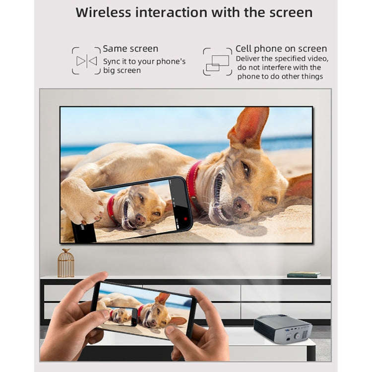 YG620 1920x1080P 2800 Lumens Portable Home Theater LED HD Digital Projector