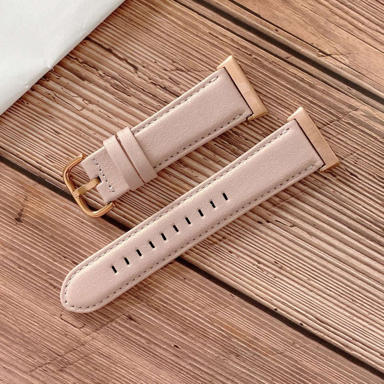 For OPPO Watch 41mm Shell Texture Watch Band(Pink)