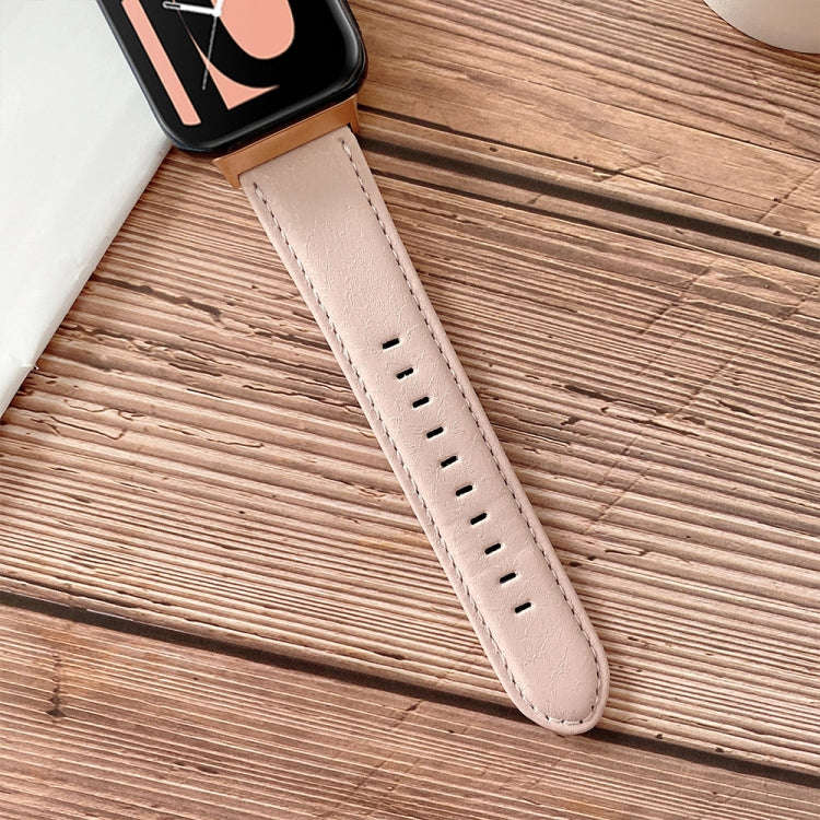 For OPPO Watch 41mm Shell Texture Watch Band(Brown)