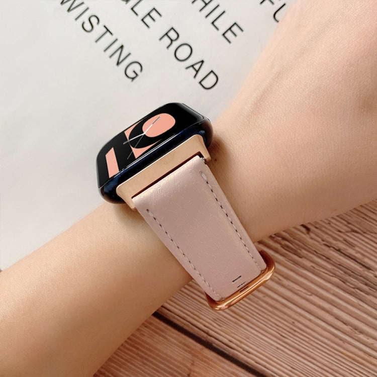 For OPPO Watch 41mm Shell Texture Watch Band(Brown)