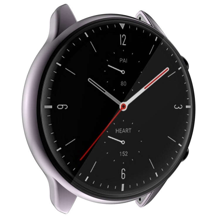 For Amazfit GTR 2 TPU Electroplating Protective Case Cover(Grey)