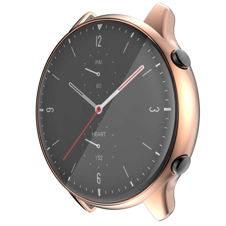 For Amazfit GTR 2 TPU Electroplating Protective Case Cover(Rose Gold)