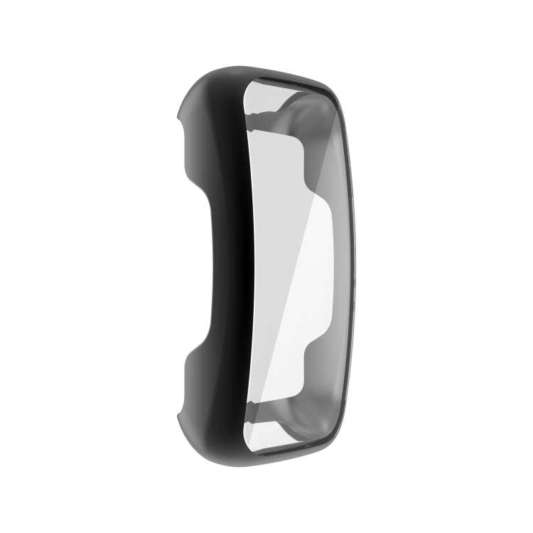 For Fitbit Inspire 2 TPU Electroplating Protective Case Cover(Black)