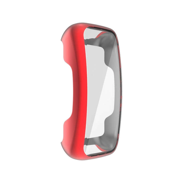 For Fitbit Inspire 2 TPU Electroplating Protective Case Cover(Red)