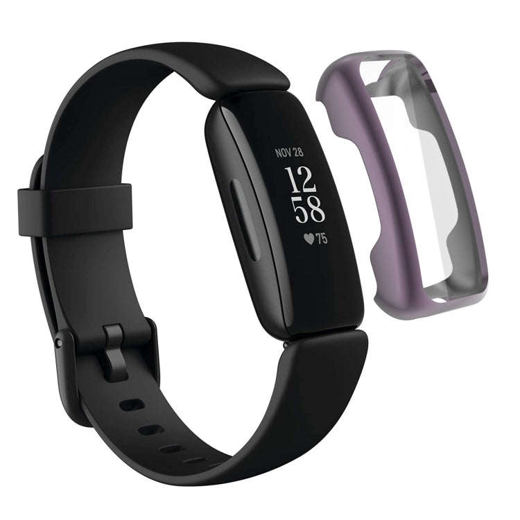 For Fitbit Inspire 2 TPU Electroplating Protective Case Cover(Grey)