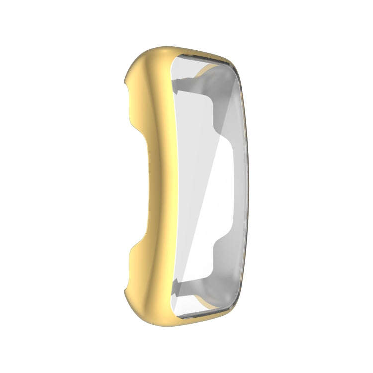 For Fitbit Inspire 2 TPU Electroplating Protective Case Cover(Gold)