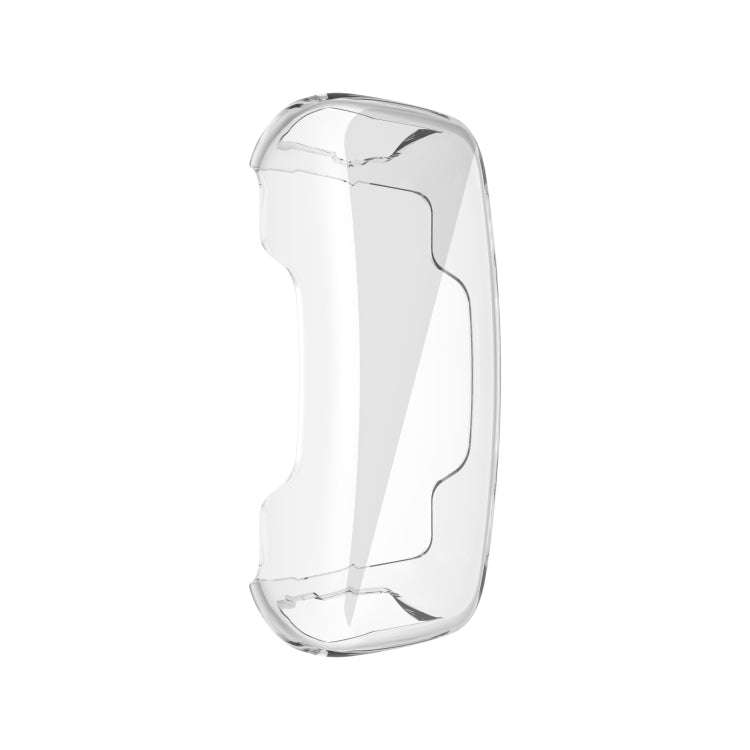 For Fitbit Inspire 2 TPU Electroplating Protective Case Cover(Transparent)