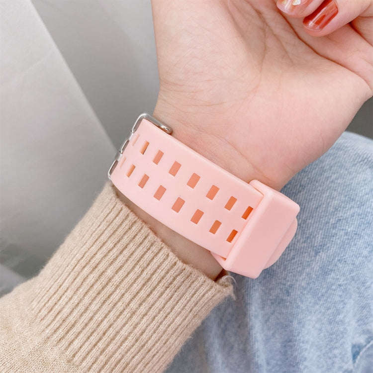 For Fitbit Versa 3 3D Silicone Integrated Watch Band(Grey)