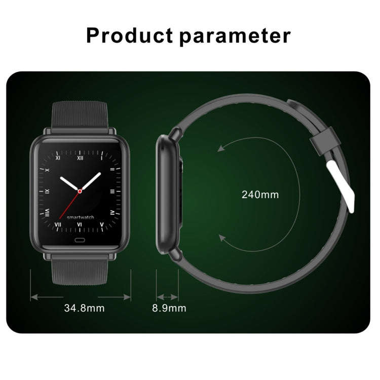 Q9T 1.3 inch TFT Touch Screen Dual-mode Bluetooth Smart Watch, Support Body Temperature Detection...