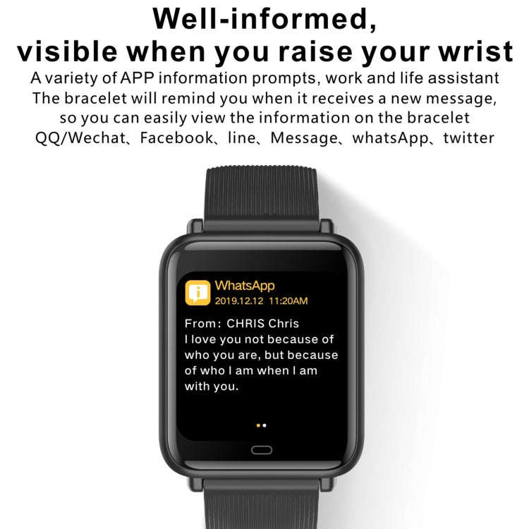 Q9T 1.3 inch TFT Touch Screen Dual-mode Bluetooth Smart Watch, Support Body Temperature Detection...