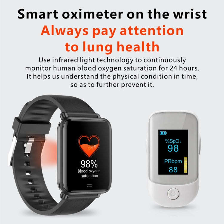 Q9T 1.3 inch TFT Touch Screen Dual-mode Bluetooth Smart Watch, Support Body Temperature Detection...