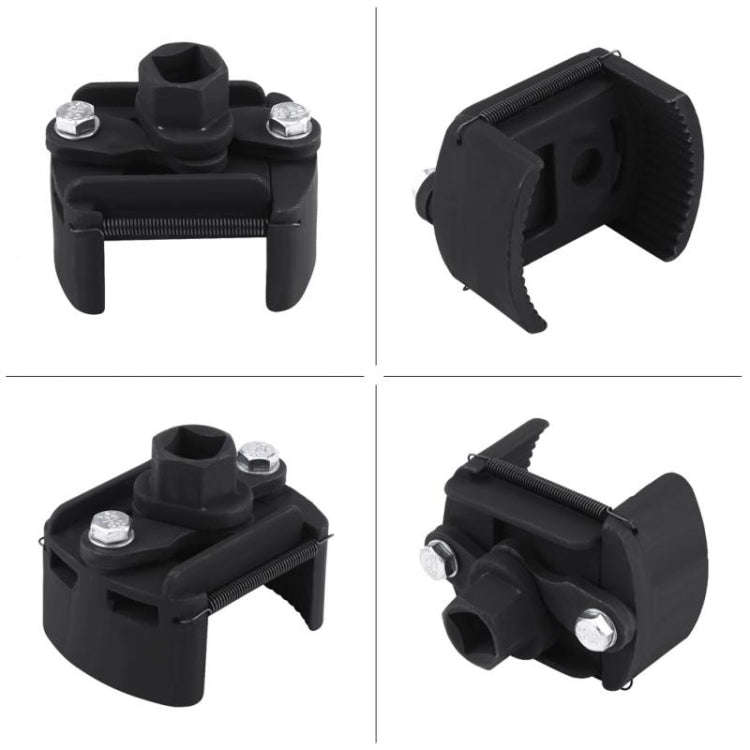 105-145mm Universal Cast Steel Adjustable 2 Jaw Oil Filter Wrench Fuel Remover Removal Tool Two-c...