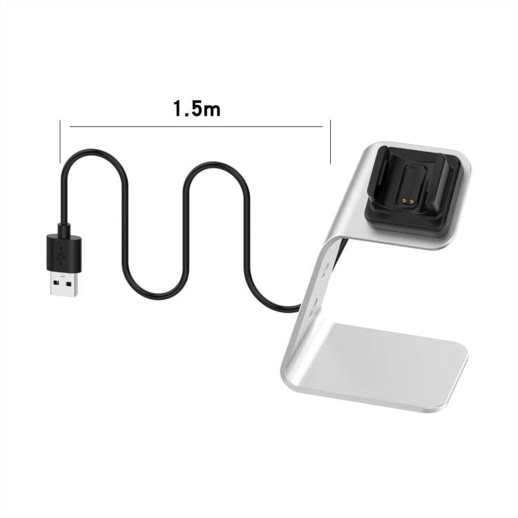 For Fitbit Charge 4 / 3 / 3 SE Universal Aluminum Alloy Charger Holder with Chip Protection, Supp...