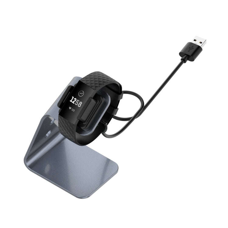 For Fitbit Charge 4 / 3 / 3 SE Universal Aluminum Alloy Charger Holder with Chip Protection, Supp...