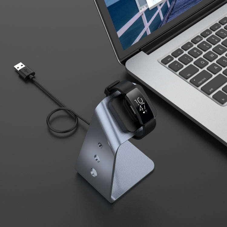For Fitbit Inspire / Inspire HR / Ace 2 Universal Aluminum Alloy Charger Holder with Chip Protect...