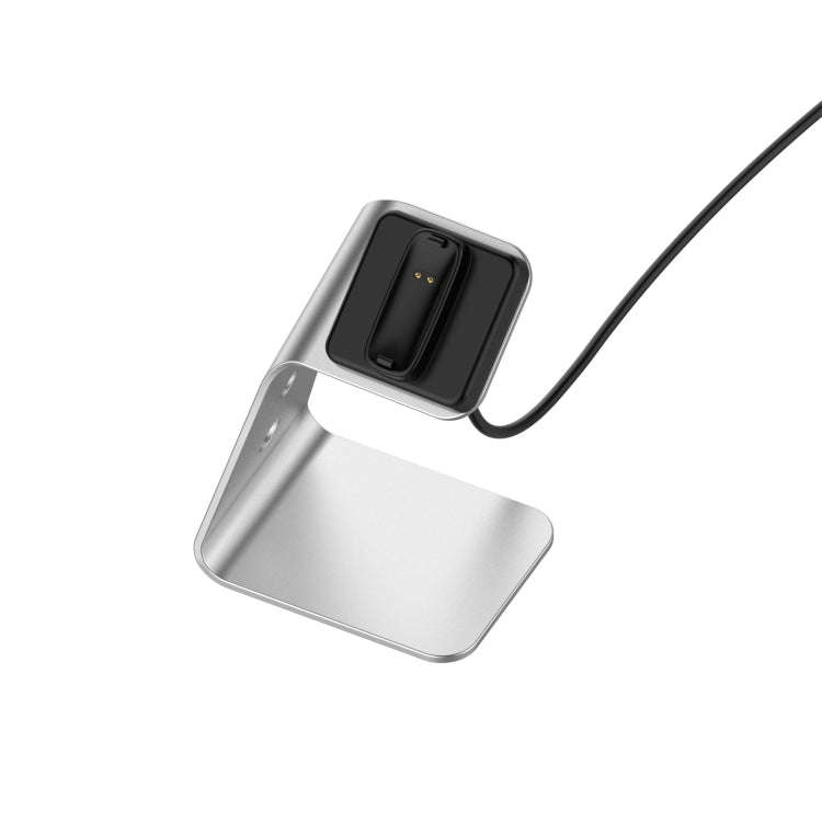 For Fitbit Inspire 2 Aluminum Alloy Charger Holder with Chip Protection, Support Fast Charging(Si...