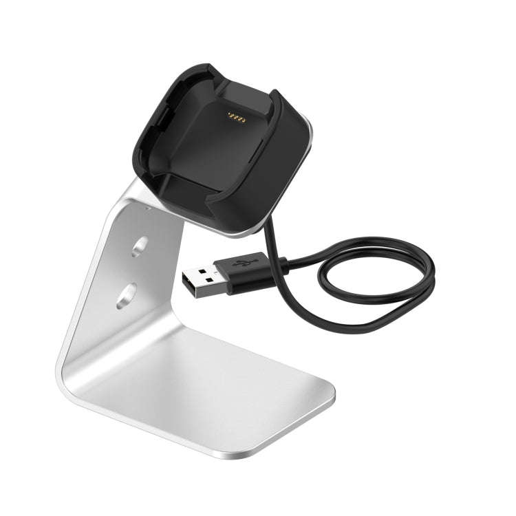 For Fitbit Versa / Versa Lite / Versa SE Universal Aluminum Alloy Charger Holder with Chip Protec...