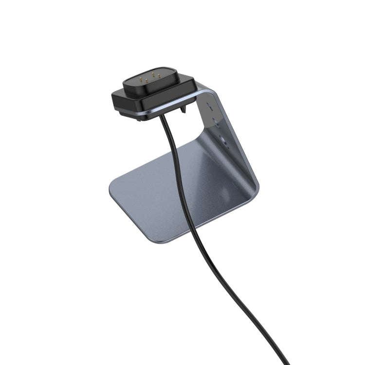 For Fitbit Versa 3 / Fitbit Sence Aluminum Alloy Charger Holder with Chip Protection, Support Fas...