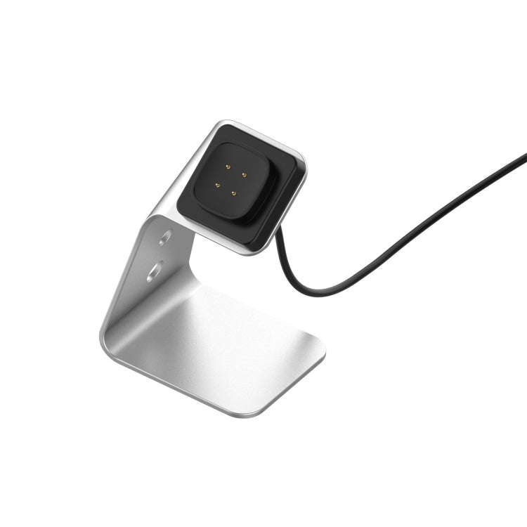 For Fitbit Versa 3 / Fitbit Sence Aluminum Alloy Charger Holder with Chip Protection, Support Fas...