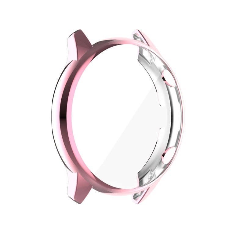 For Amazfit GTR 2 A1951 Full Coverage TPU Electroplating Protective Case Cover(Pink)
