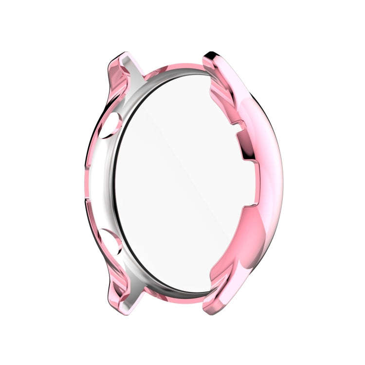 For Amazfit GTR 2 A1951 Full Coverage TPU Electroplating Protective Case Cover(Pink)