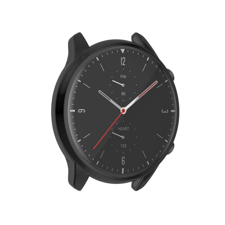 For Amazfit GTR 2 A1951 Full Coverage TPU Electroplating Protective Case Cover(Black)