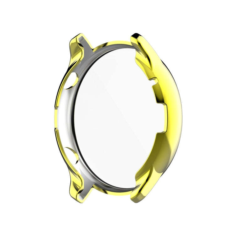 For Amazfit GTR 2 A1951 Full Coverage TPU Electroplating Protective Case Cover(Gold)