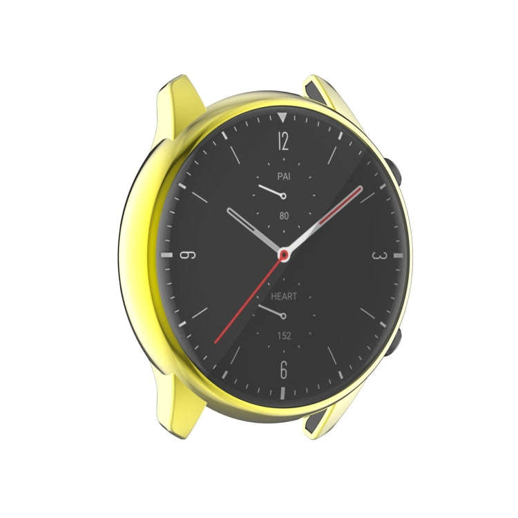 For Amazfit GTR 2 A1951 Full Coverage TPU Electroplating Protective Case Cover(Gold)