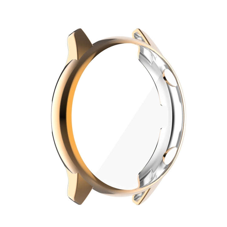 For Amazfit GTR 2 A1951 Full Coverage TPU Electroplating Protective Case Cover(Rose Gold)