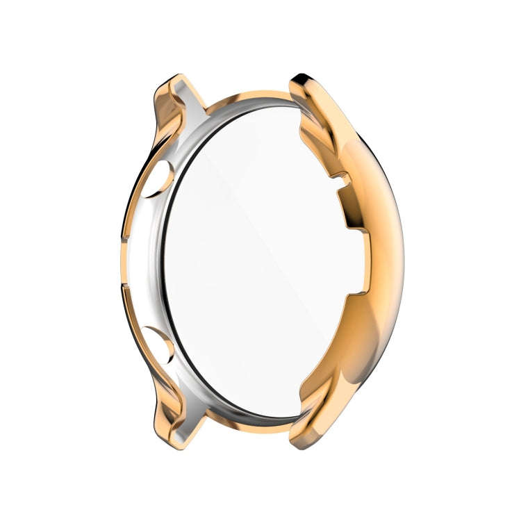 For Amazfit GTR 2 A1951 Full Coverage TPU Electroplating Protective Case Cover(Rose Gold)