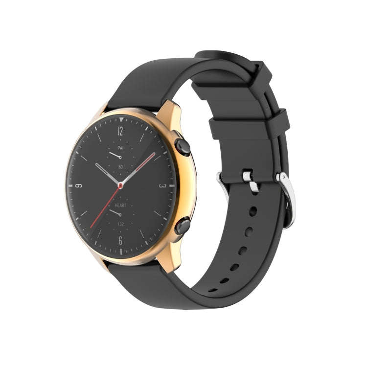 For Amazfit GTR 2 A1951 Full Coverage TPU Electroplating Protective Case Cover(Rose Gold)