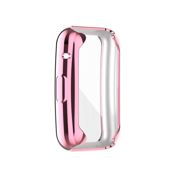 For Huawei Watch Fit Full Coverage TPU Protective Case Cover(Pink)