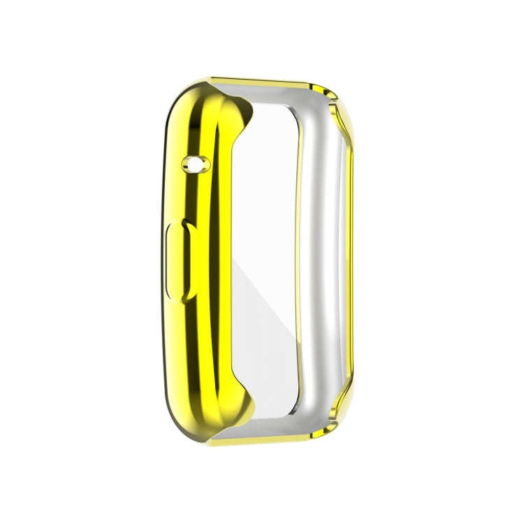 For Huawei Watch Fit Full Coverage TPU Protective Case Cover(Gold)