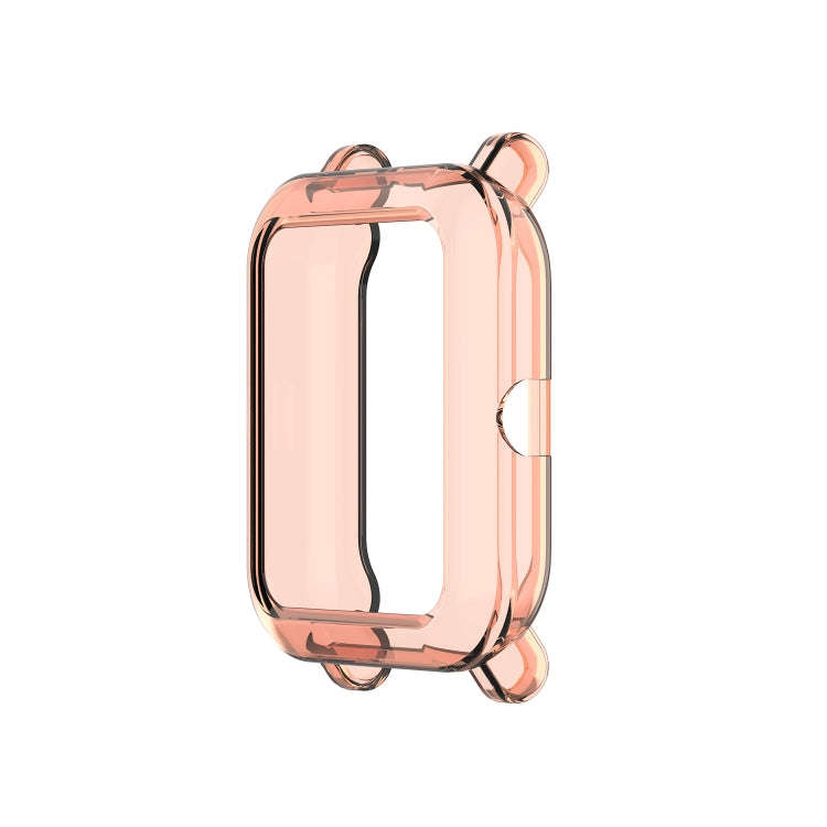 For Amazfit Pop Half-coverage TPU Protective Case Cover(Orange)