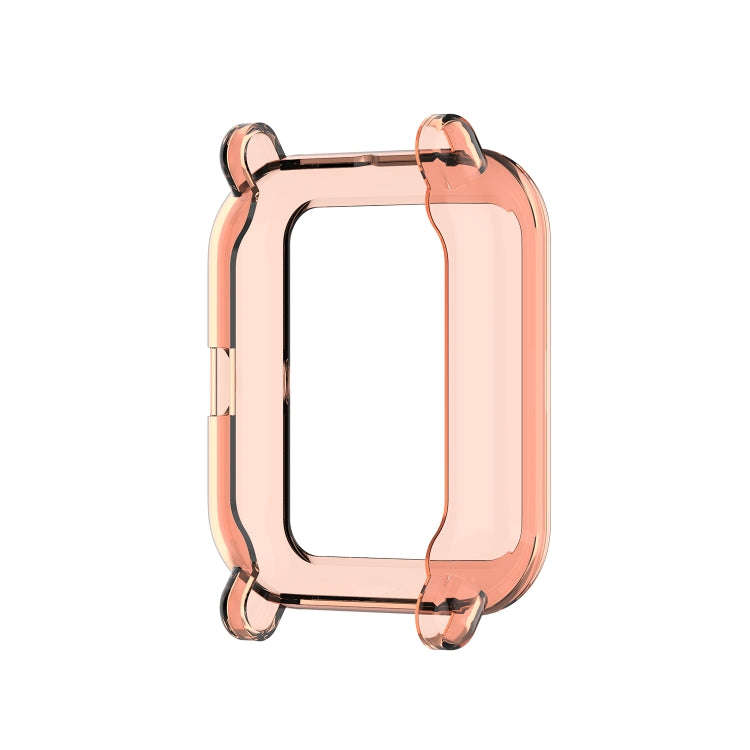 For Amazfit Pop Half-coverage TPU Protective Case Cover(Orange)