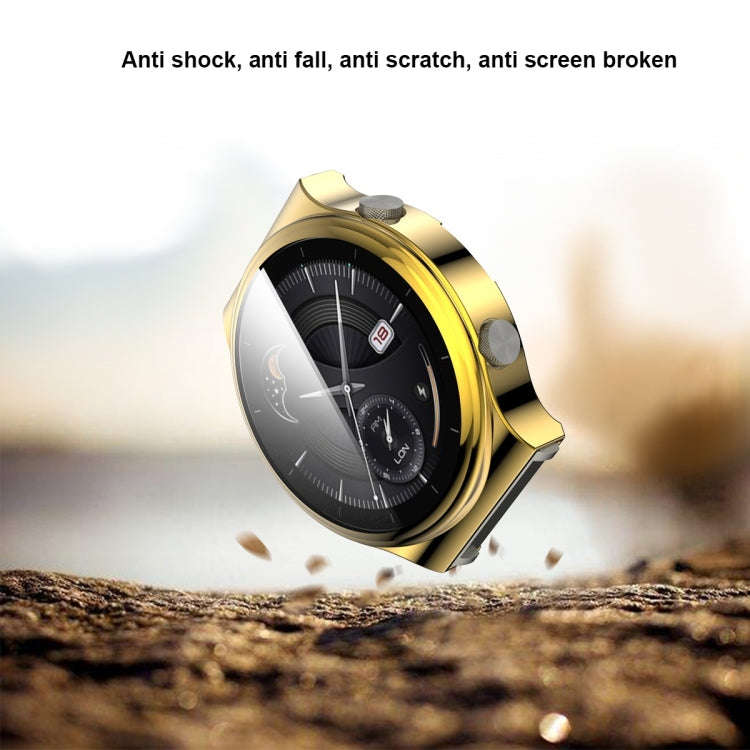For Huawei Watch GT 2 Pro Full Coverage TPU Protective Case Cover(Gold)