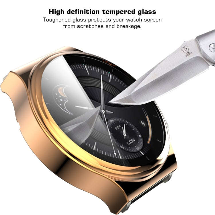 For Huawei Watch GT 2 Pro Full Coverage TPU Protective Case Cover(Rose Gold)