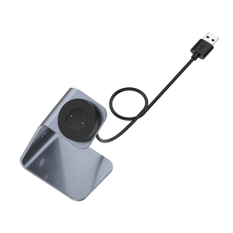 For Huawei Watch GT 2 / GT / GT 2e Universal Aluminum Alloy Magnetic Charger Holder(Grey)