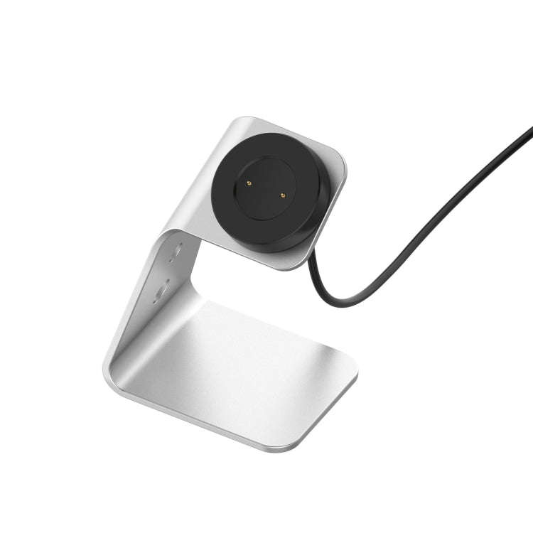 For Huawei Watch GT 2 / GT / GT 2e Universal Aluminum Alloy Magnetic Charger Holder(Silver)
