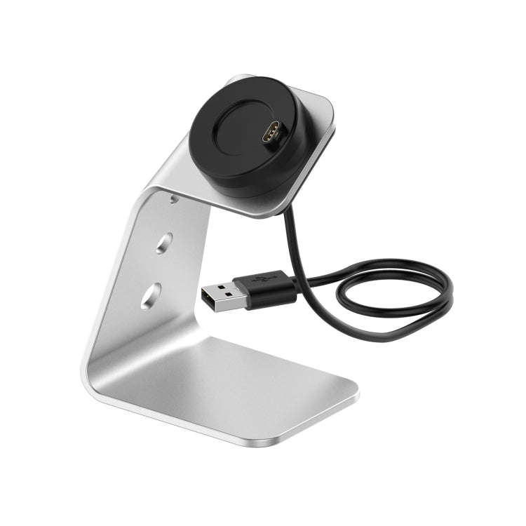 For Garmin Forerunner 745 / Venu Sq / Fenix 6 Universal Aluminum Alloy Magnetic Charger Holder wi...