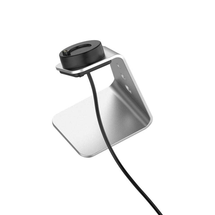 For Garmin Forerunner 745 / Venu Sq / Fenix 6 Universal Aluminum Alloy Magnetic Charger Holder wi...