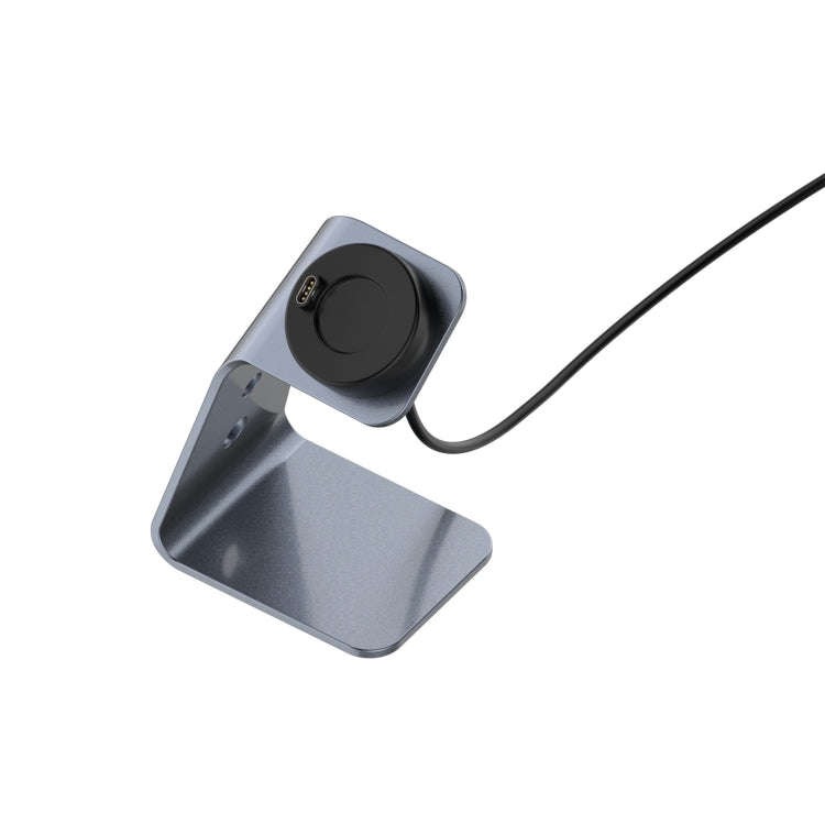 For Garmin Forerunner 745 / Venu Sq / Fenix 6 Universal Aluminum Alloy Magnetic Charger Holder wi...