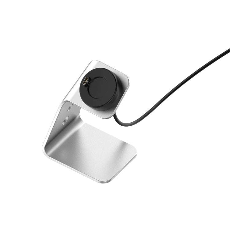 For Garmin Forerunner 745 / Venu Sq / Fenix 6 Universal Aluminum Alloy Magnetic Charger Holder wi...