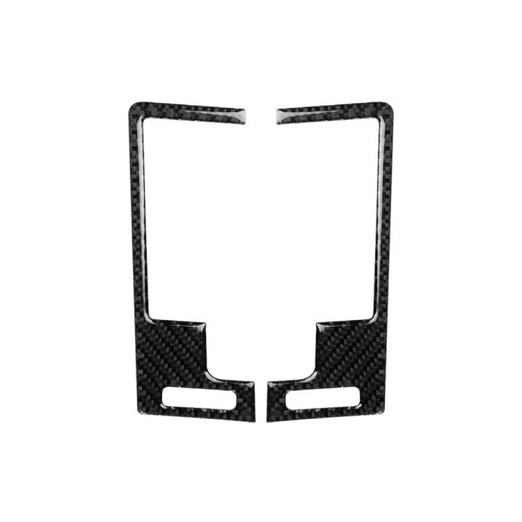 Car Carbon Fiber Center Ventilation Exhaust Decorative Sticker for Nissan 350z 2006-2009