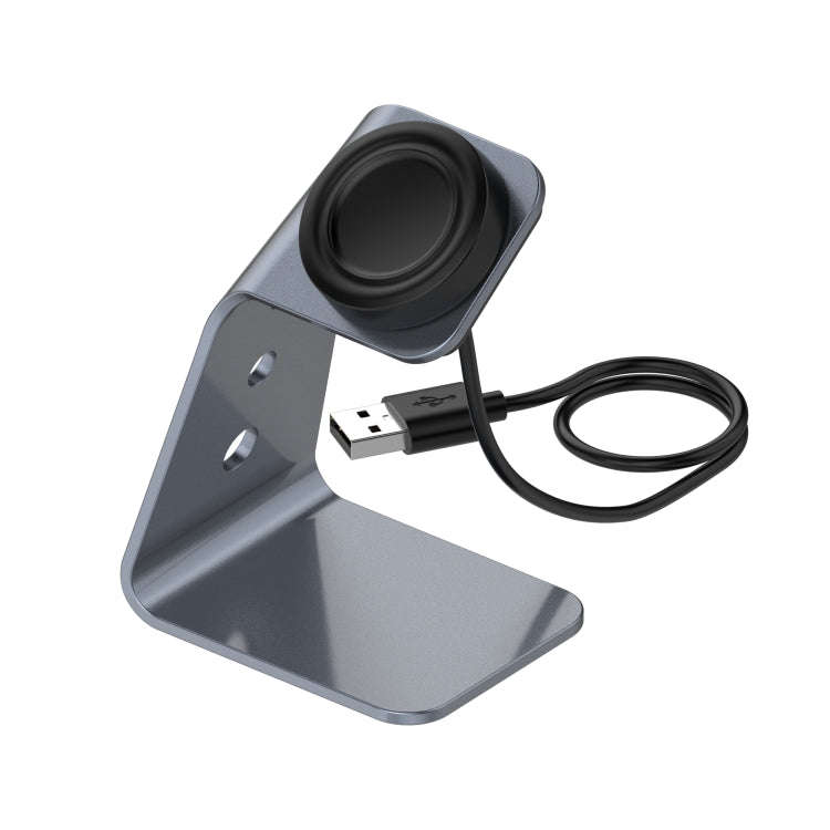 For Samsung R500 / Galaxy Watch 3 Universal Aluminum Alloy Magnetic Charger Holder with Chip Prot...