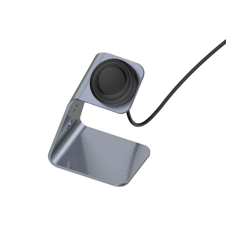For Samsung R800 / Galaxy Watch Universal Aluminum Alloy Magnetic Charger Holder with Chip Protec...