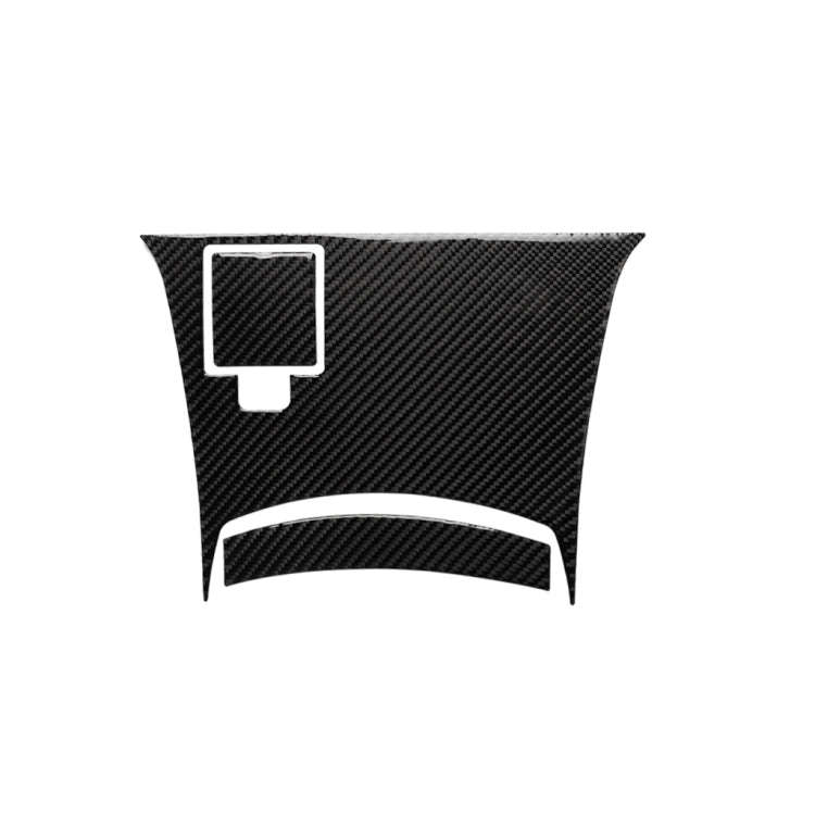 Car Carbon Fiber Center Console Rear Decorative Sticker for Nissan 350z 2006-2009