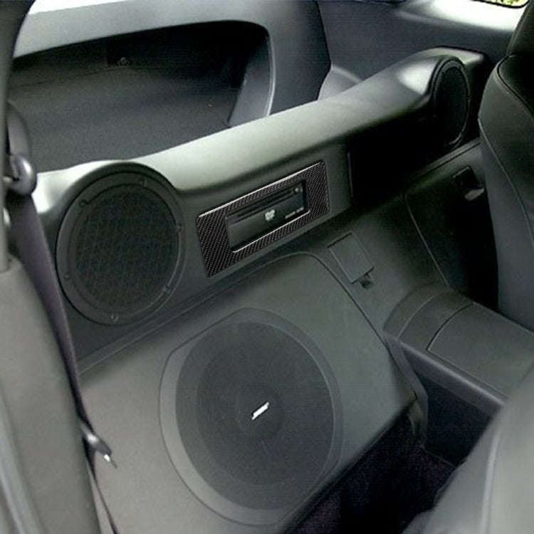 Car Carbon Fiber DVD Player Decorative Sticker for Nissan 350z 2006-2009
