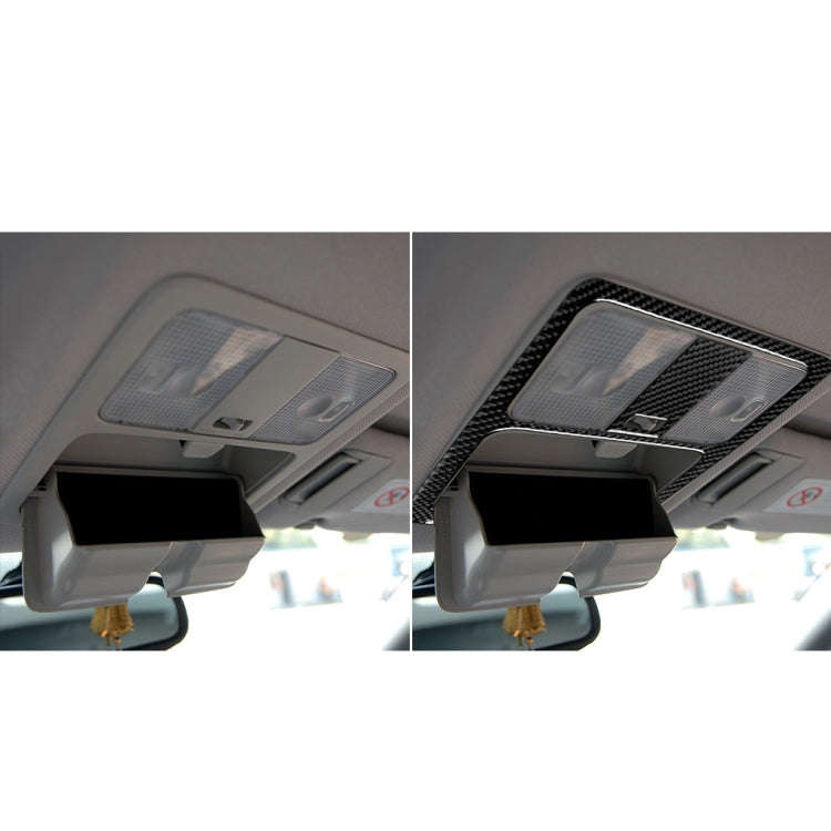 Car Carbon Fiber Hardtop Reading Light Decorative Sticker for Nissan 350z 2006-2009
