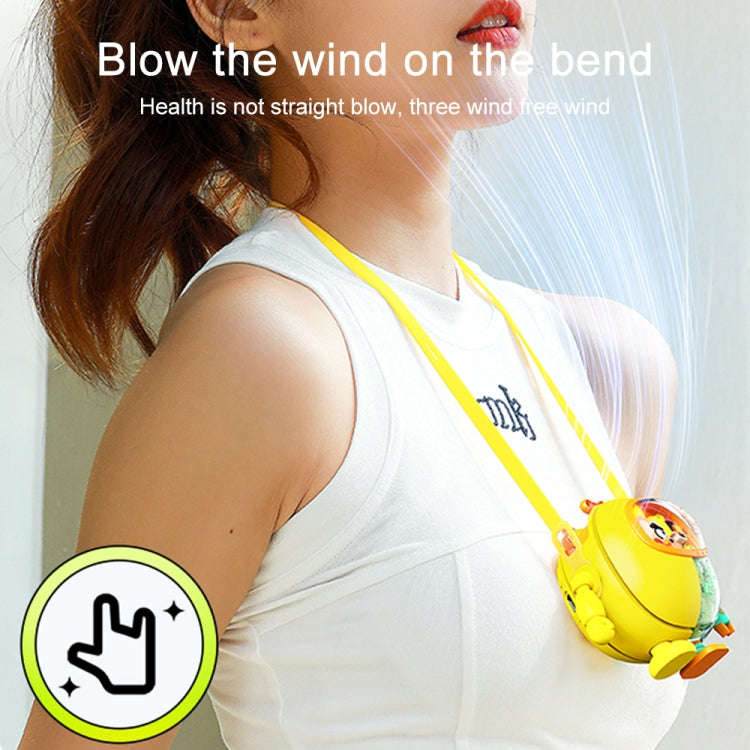 MF060 Mini Mecha Cool Shape Electric Fan (White)